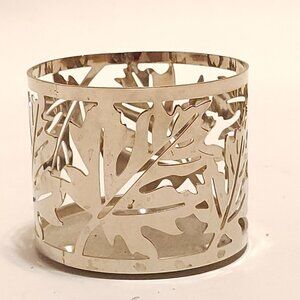 VINTAGE Slatkin and Co. Bath and Body Works Maple Leaf Candle Holder Single Wick